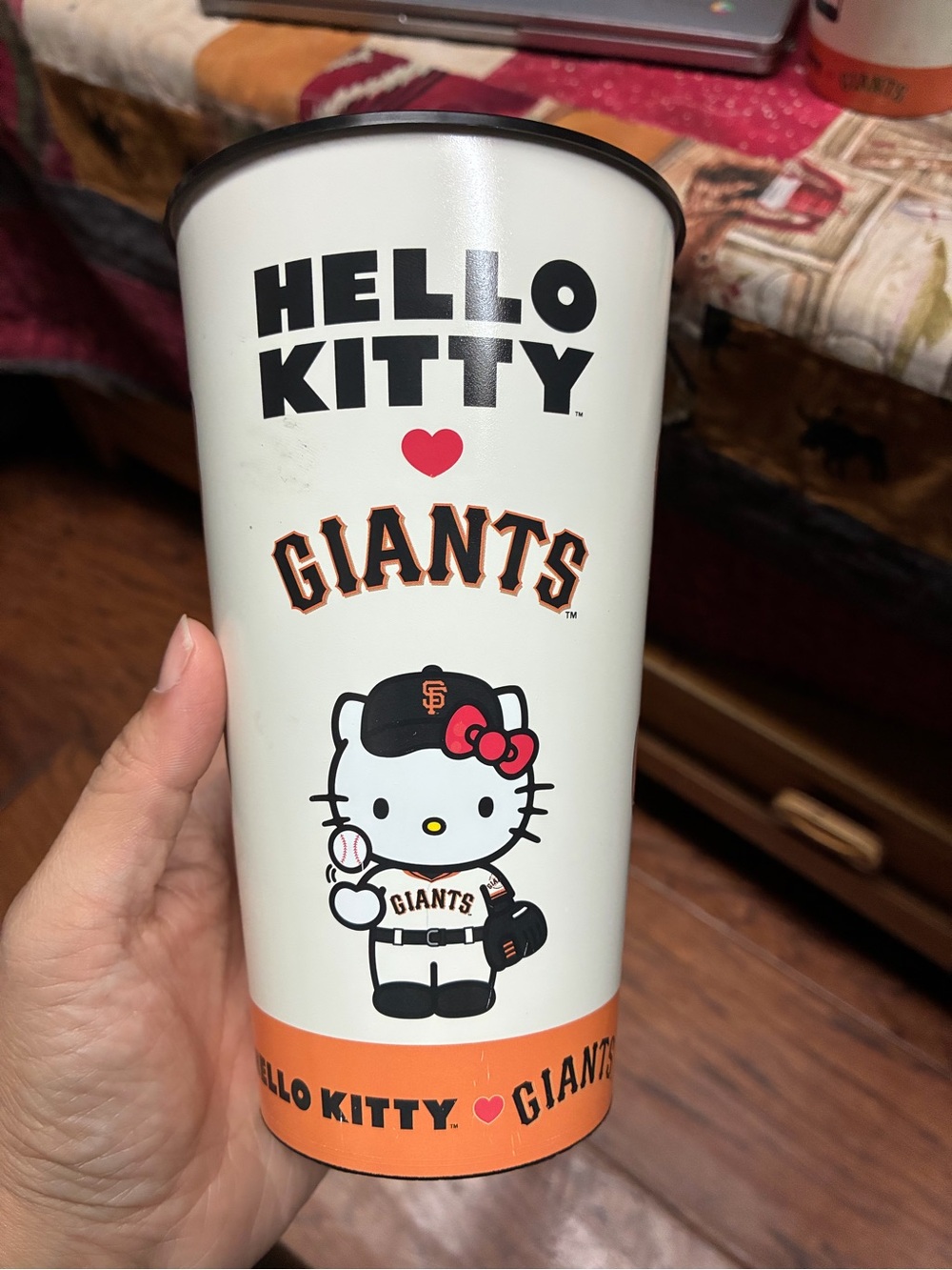 SF Giants Hello Kitty Souvenir Cup 32 oz Oracle Park MLB SF USA BPA FREE